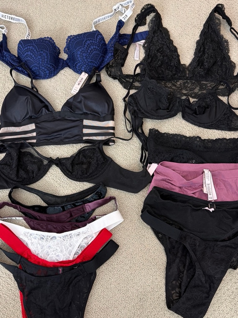 Victoria secret 14 piece lingerie bundle